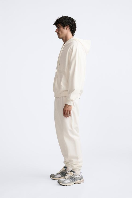 Heavy Weight Jogger Trousers - White