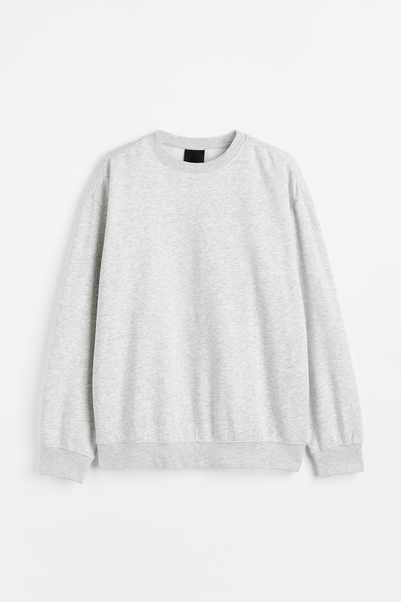 Loose Fit Sweatshirt - Grey