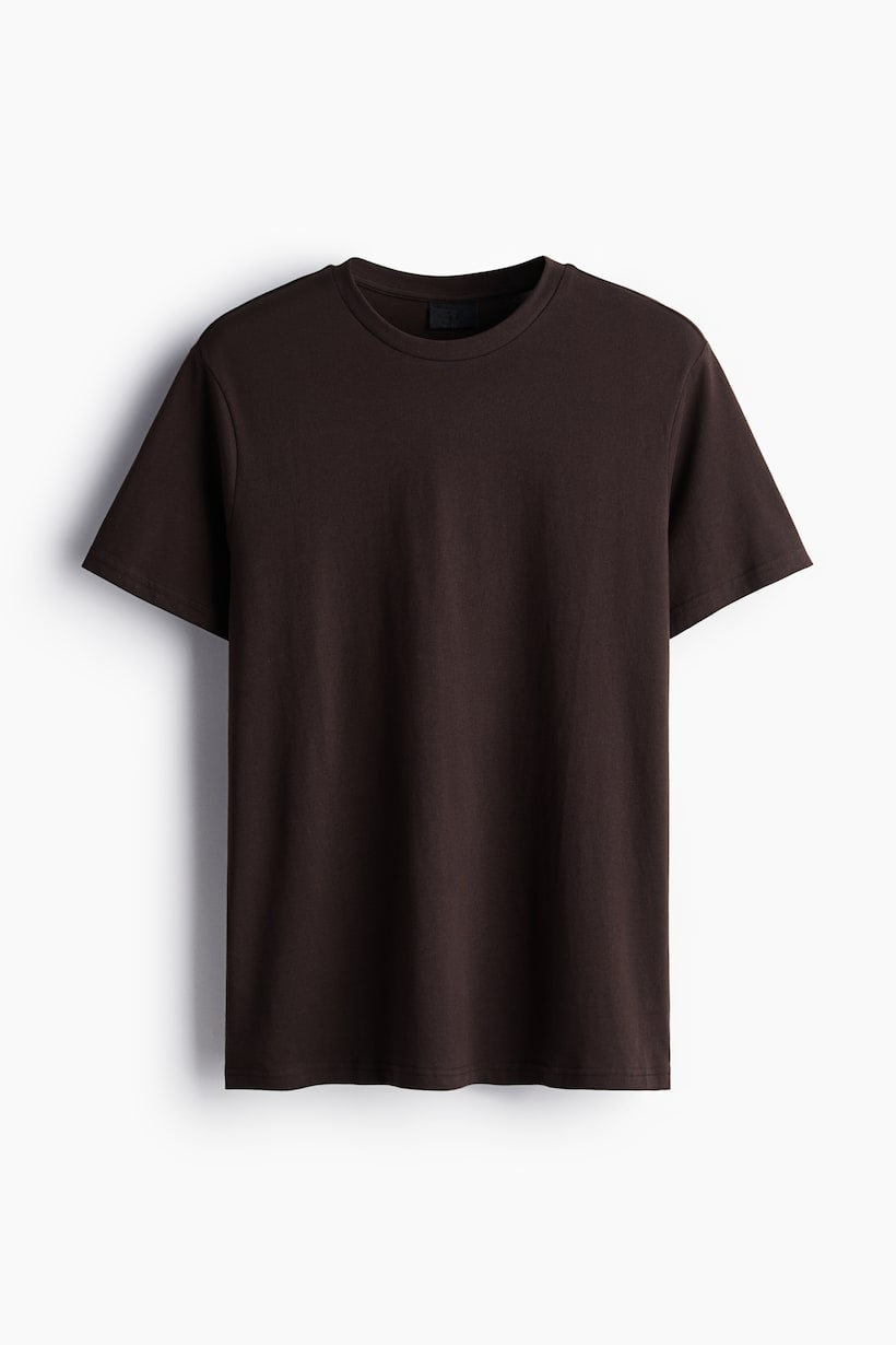 Regular Fit T-shirt - Dark Brown