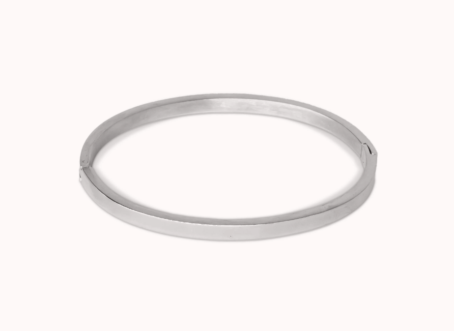 Buy Minimal Cuff Bangle Silver in Pakistan