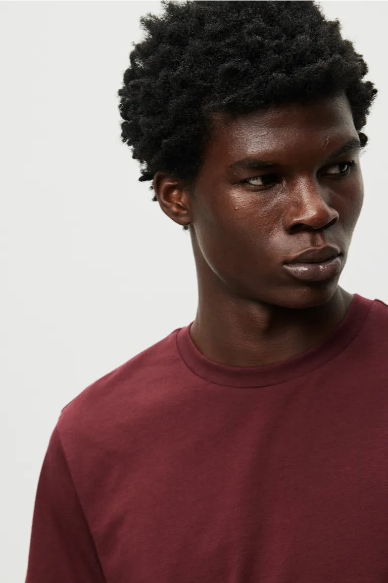 Regular Fit T-shirt - Burgundy